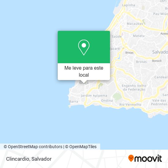 Clincardio mapa