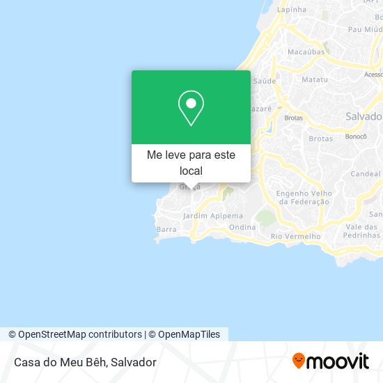 Casa do Meu Bêh mapa