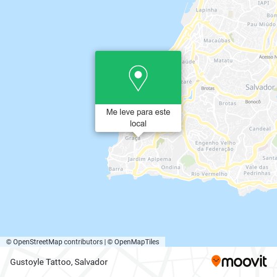Gustoyle Tattoo mapa
