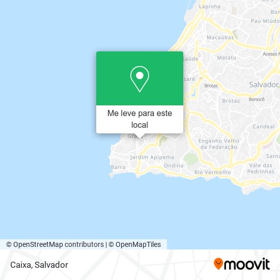 Caixa mapa