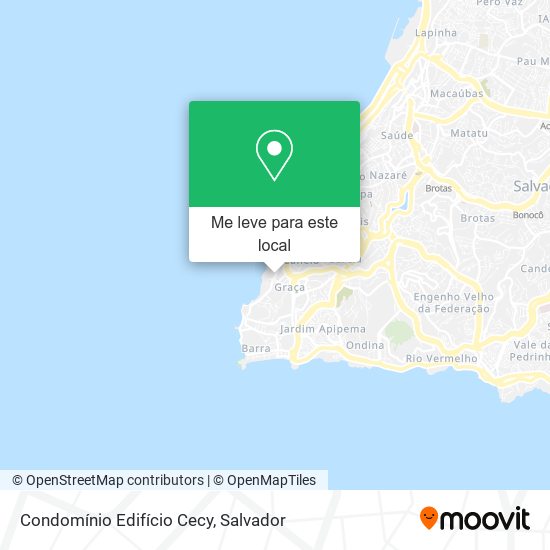 Condomínio Edifício Cecy mapa