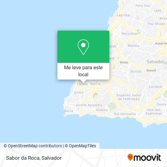 Sabor da Roca mapa