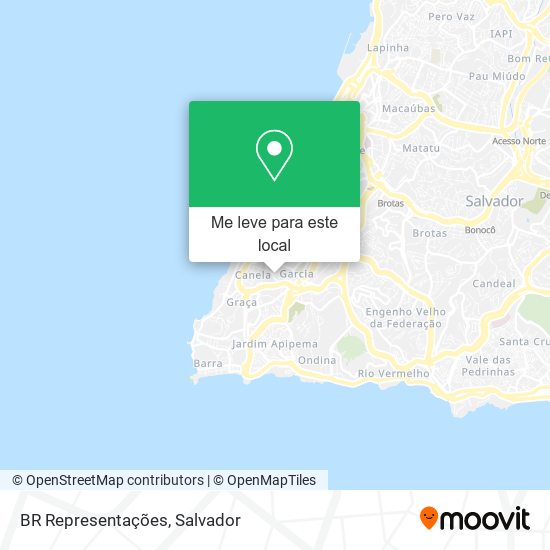BR Representações mapa