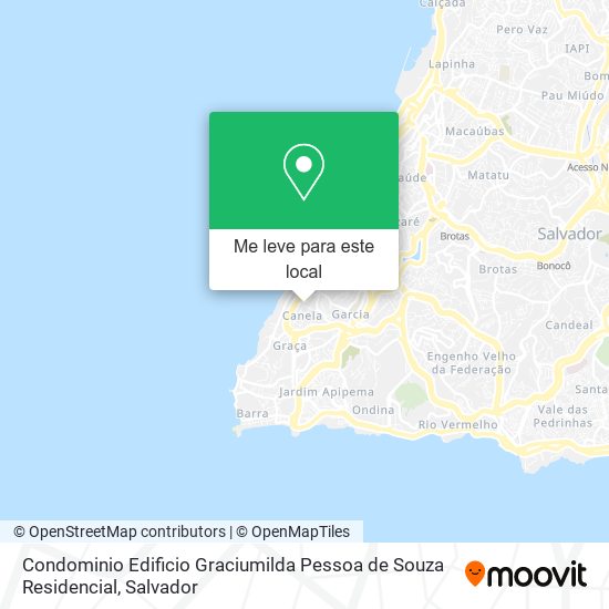 Condominio Edificio Graciumilda Pessoa de Souza Residencial mapa