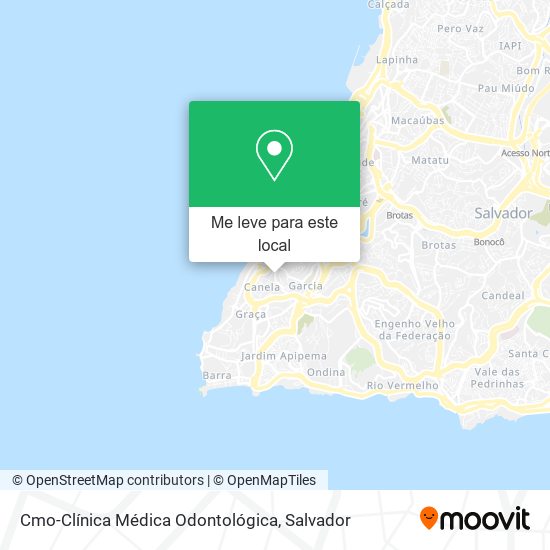 Cmo-Clínica Médica Odontológica mapa