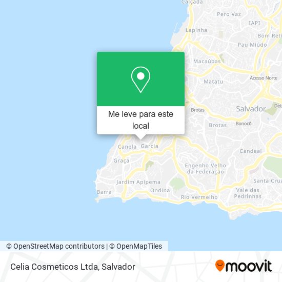 Celia Cosmeticos Ltda mapa