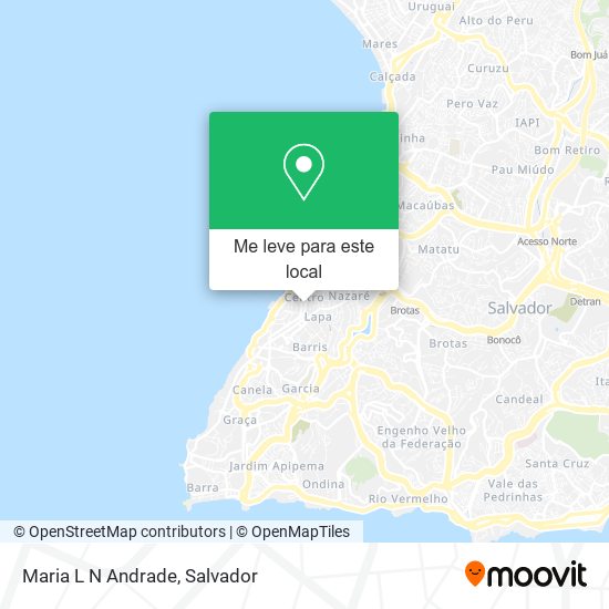 Maria L N Andrade mapa