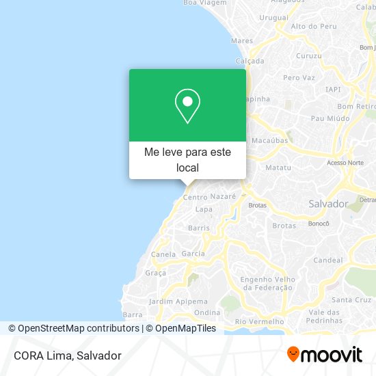 CORA Lima mapa