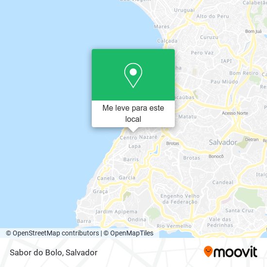 Sabor do Bolo mapa