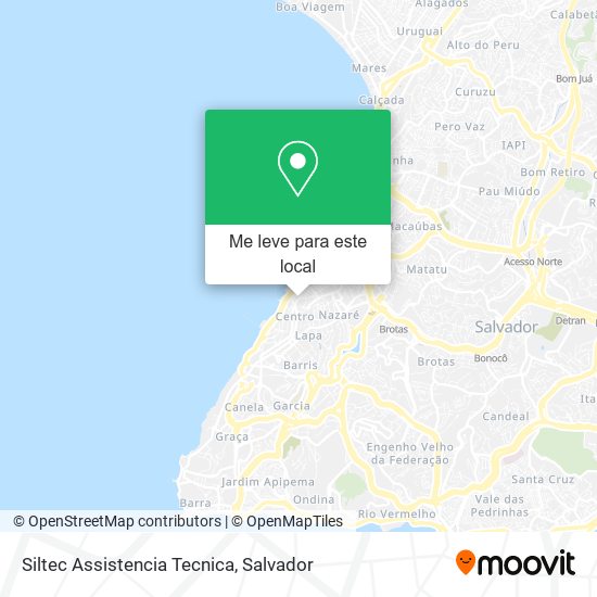 Siltec Assistencia Tecnica mapa