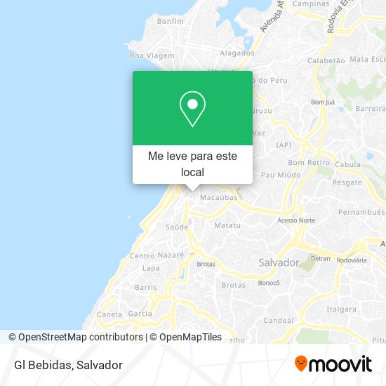 Gl Bebidas mapa