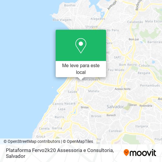 Plataforma Fervo2k20 Assessoria e Consultoria mapa