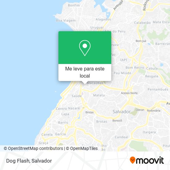 Dog Flash mapa