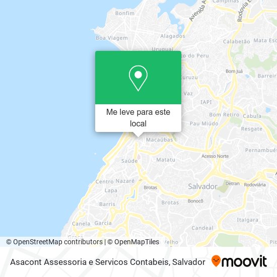 Asacont Assessoria e Servicos Contabeis mapa