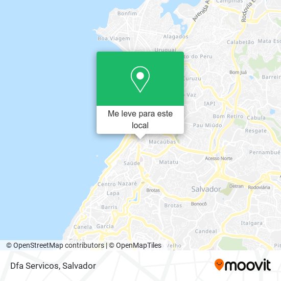 Dfa Servicos mapa
