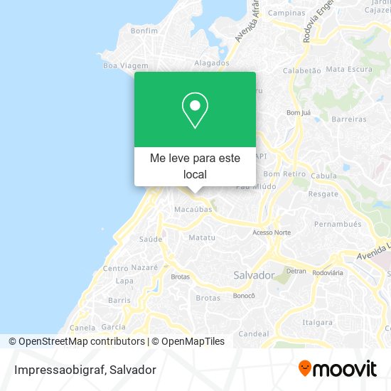 Impressaobigraf mapa