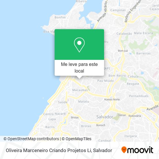Oliveira Marceneiro Criando Projetos Li mapa