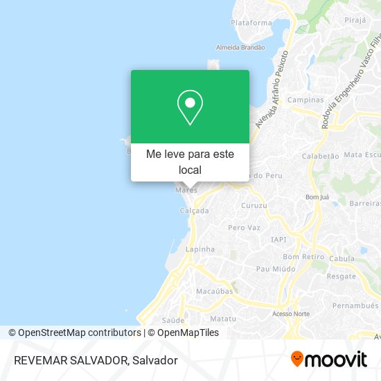 REVEMAR SALVADOR mapa