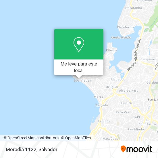 Moradia 1122 mapa