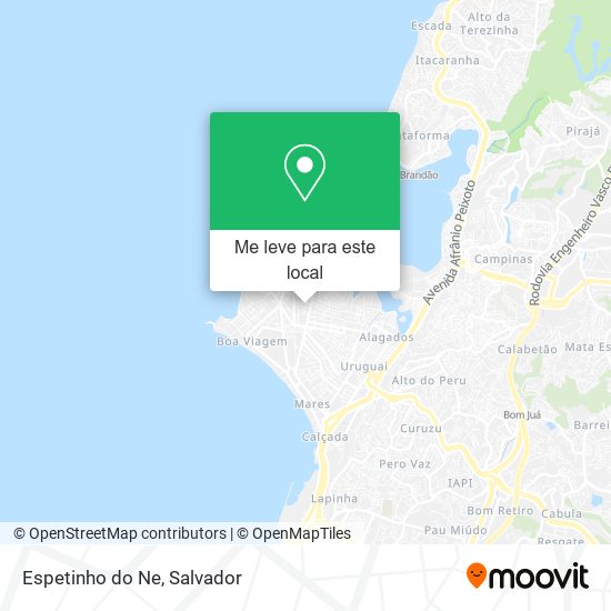 Espetinho do Ne mapa