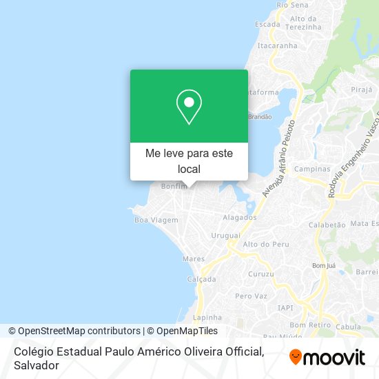 Colégio Estadual Paulo Américo Oliveira Official mapa