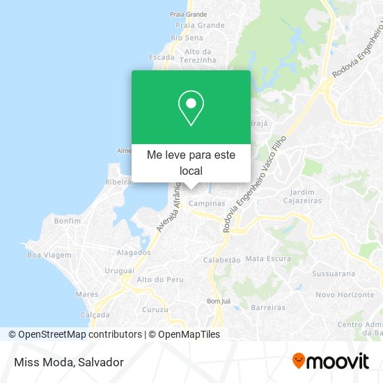 Miss Moda mapa