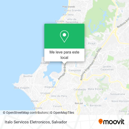 Italo Servicos Eletronicos mapa