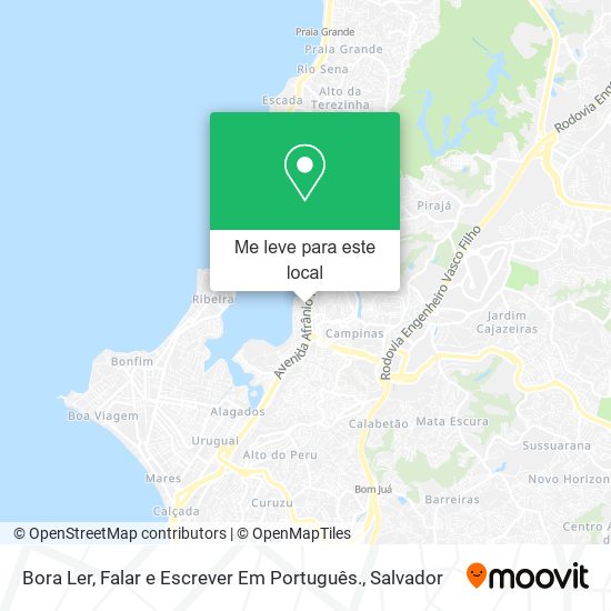 Bora Ler, Falar e Escrever Em Português. mapa