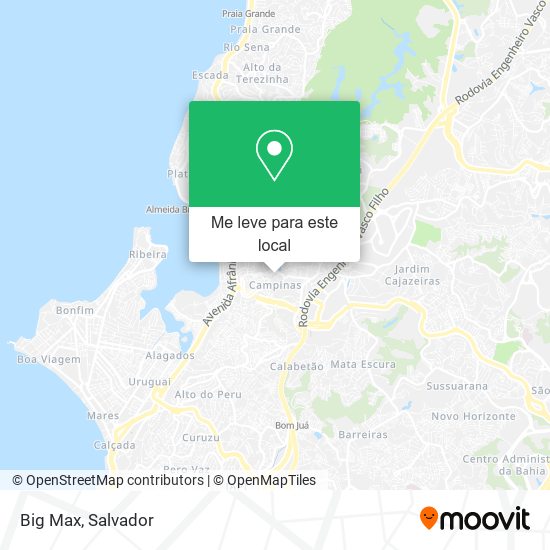 Big Max mapa