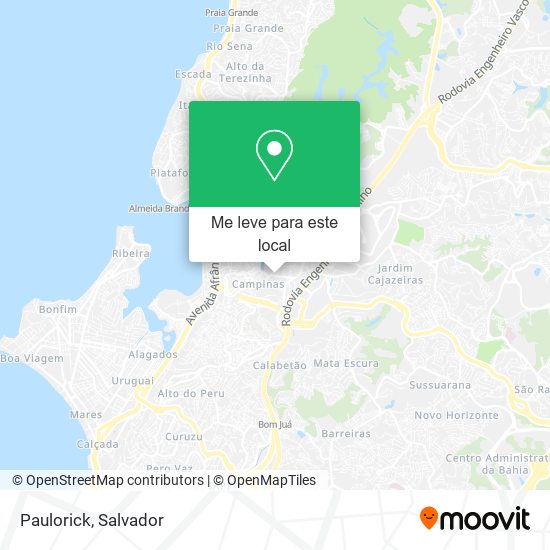 Paulorick mapa