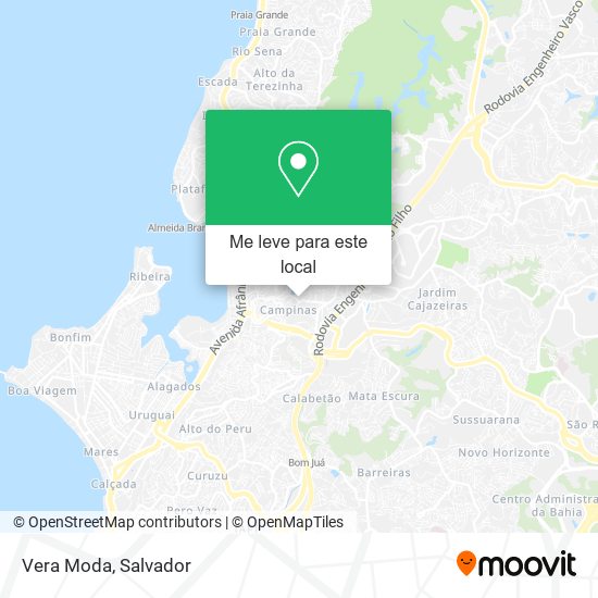 Vera Moda mapa