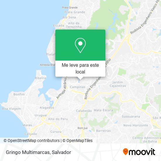 Gringo Multimarcas mapa