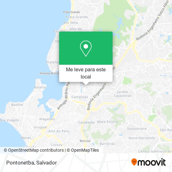 Pontonetba mapa