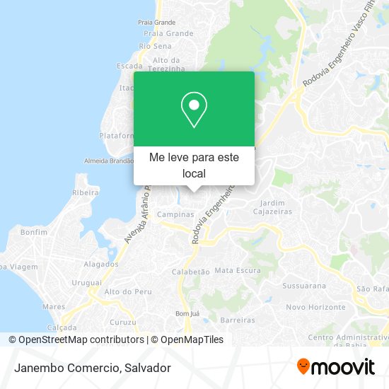 Janembo Comercio mapa