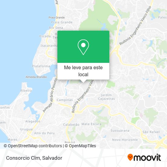 Consorcio Clm mapa