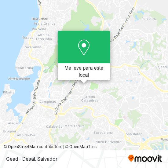 Gead - Desal mapa