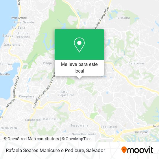 Rafaela Soares Manicure e Pedicure mapa