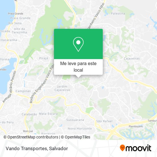 Vando Transportes mapa