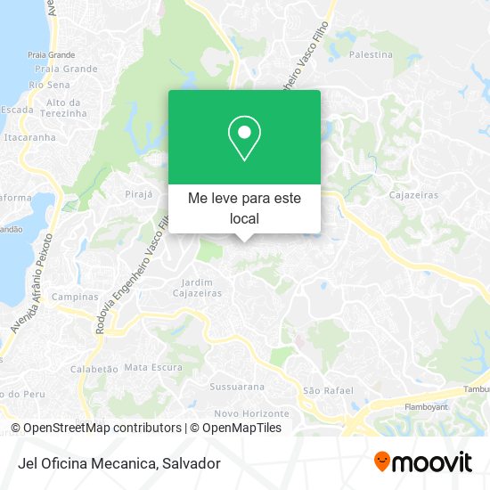 Jel Oficina Mecanica mapa
