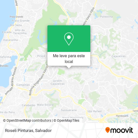 Roseli Pinturas mapa