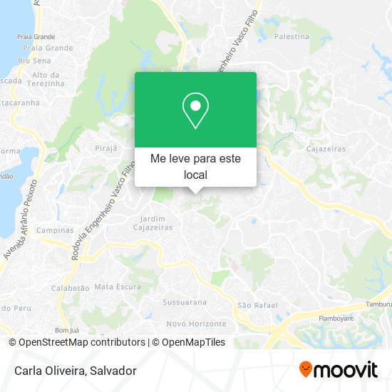 Carla Oliveira mapa