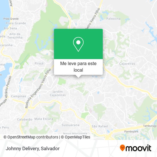 Johnny Delivery mapa