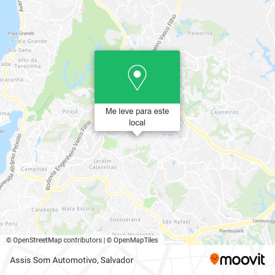 Assis Som Automotivo mapa