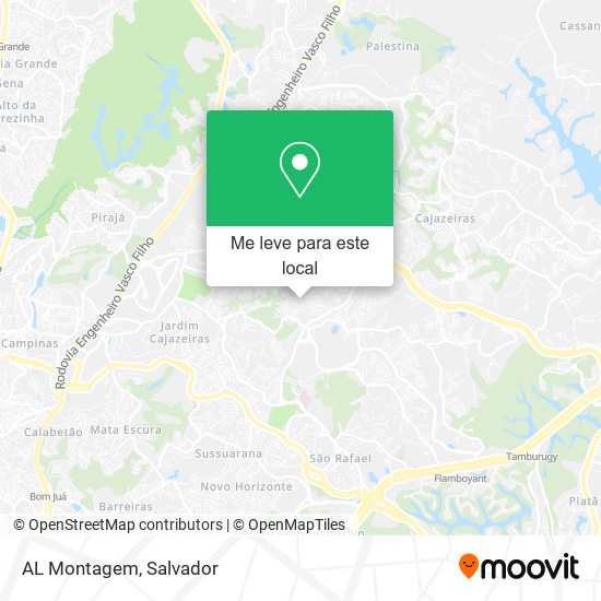 AL Montagem mapa