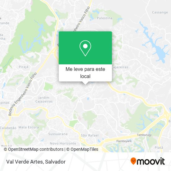 Val Verde Artes mapa