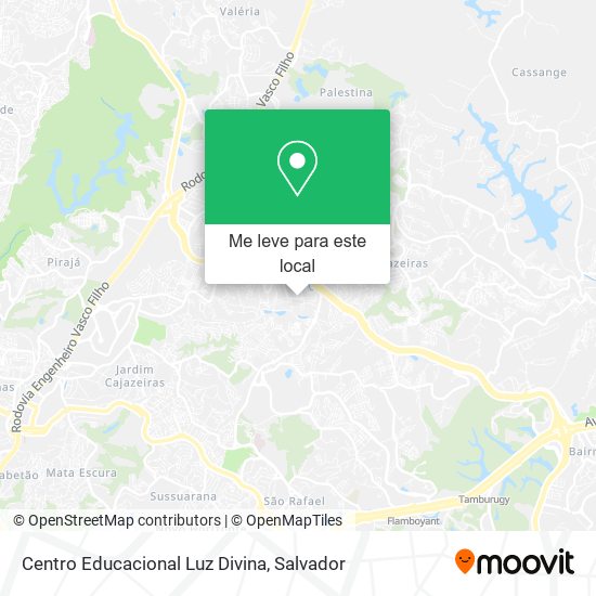 Centro Educacional Luz Divina mapa