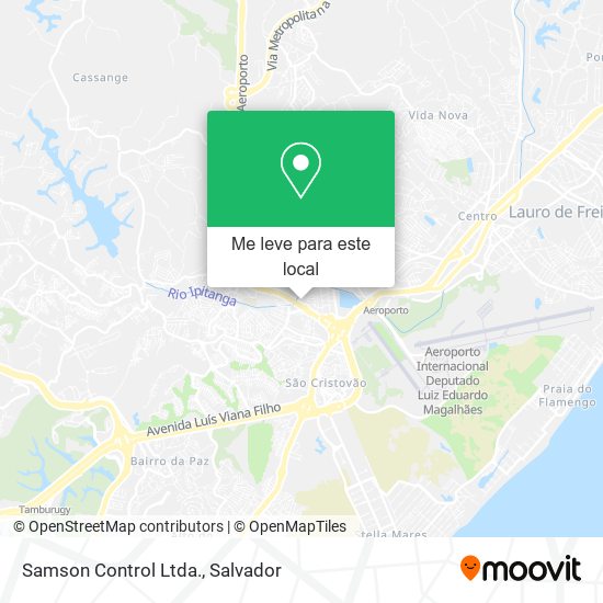 Samson Control Ltda. mapa
