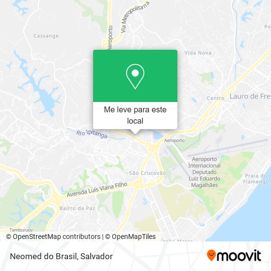 Neomed do Brasil mapa