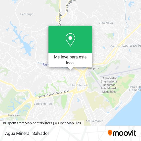 Agua Mineral mapa