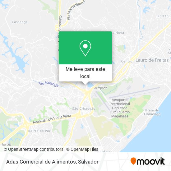 Adas Comercial de Alimentos mapa